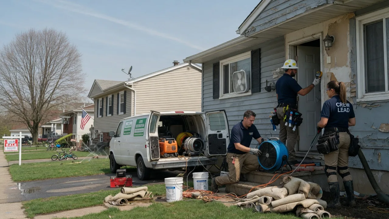 Flood Cleanup in Beaver Falls, PA near me